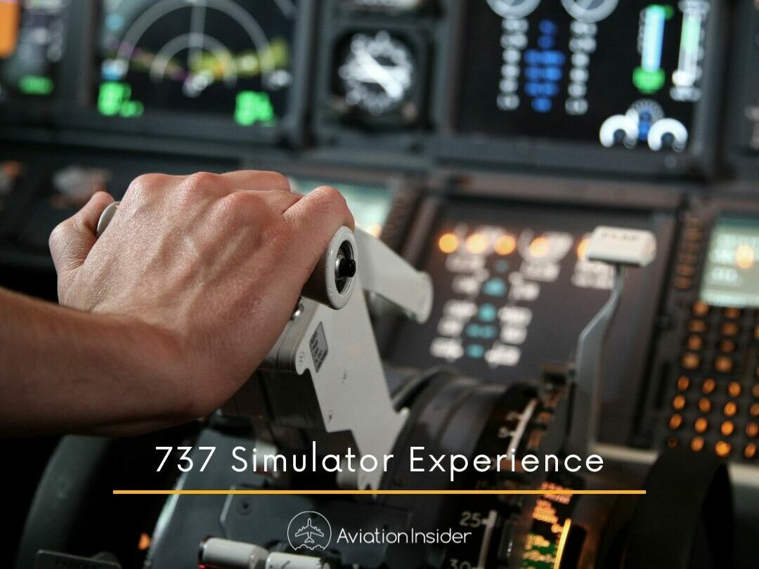 737 Fixed Base Simulator experience - Glasgow