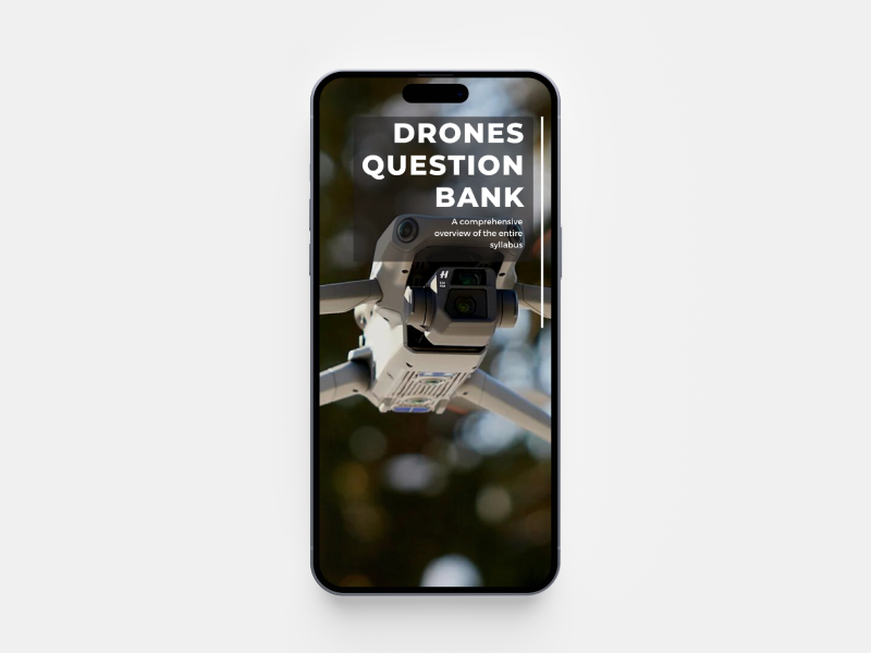 Drones Question Banks