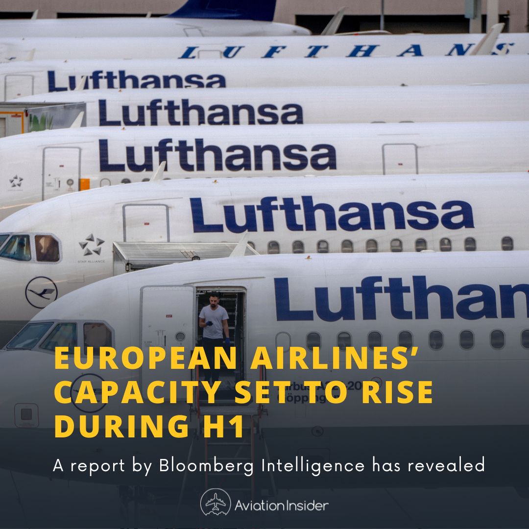 European airlines’ capacity set to rise during H1 Image