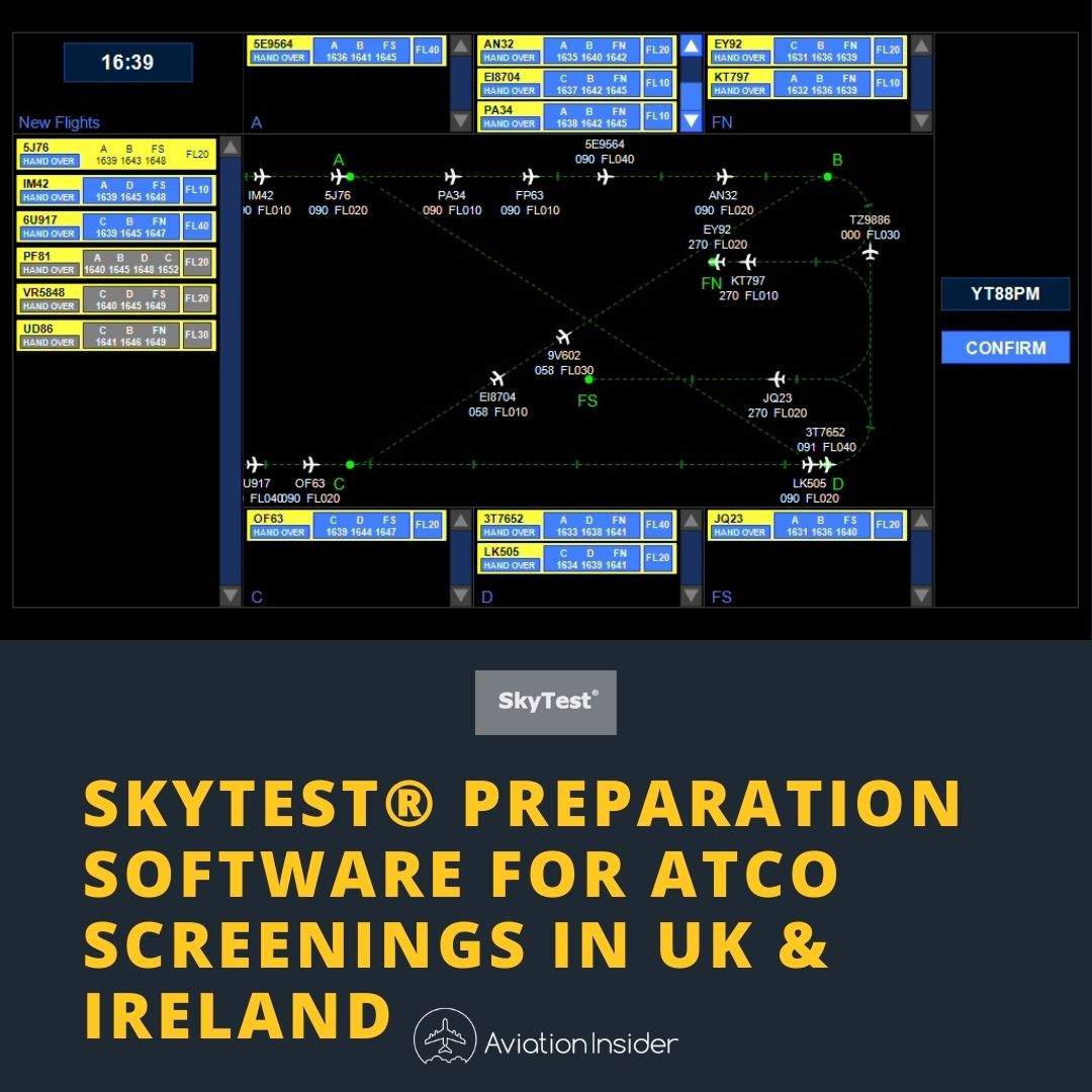 SkyTest® Preparation Software for ATCO Screenings in UK & Ireland